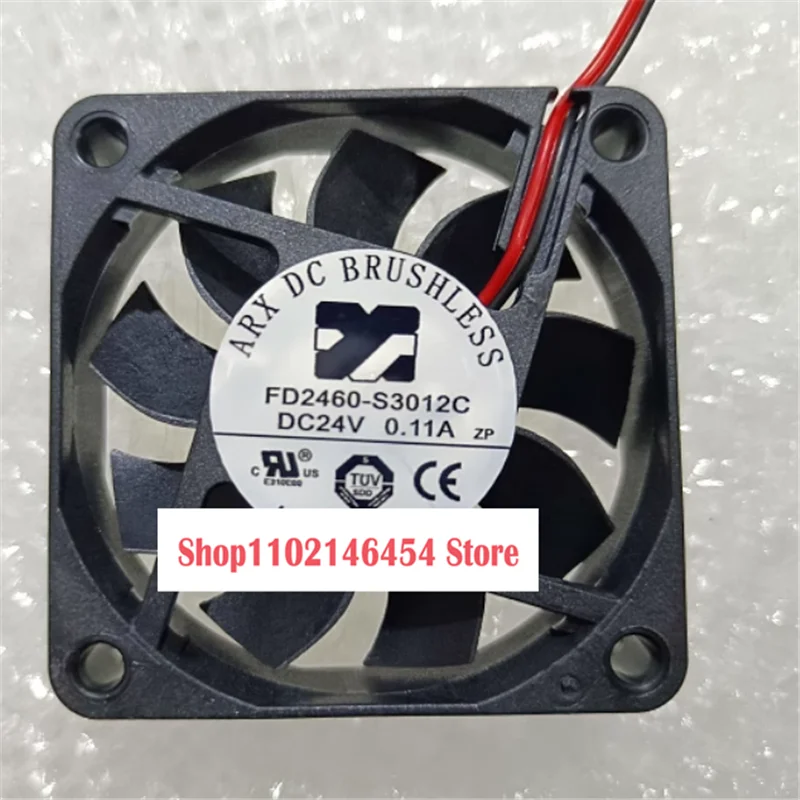 

1 шт. для ARX FD2460-S3012C DC 24 В 0,11 А 60x60x15 мм 2-проводной охлаждающий вентилятор