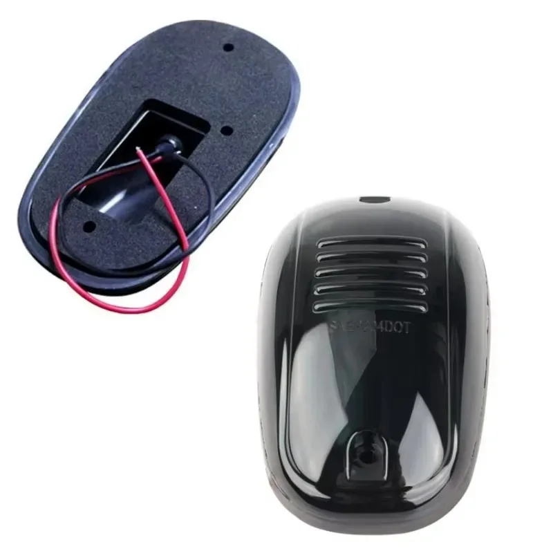 

New for 5 PCS 9 Light for Amber LED Outline Lights Trucks SUV 4x4 Dodge RAM F250/F350/F450 Signal Lamp with Black Lens