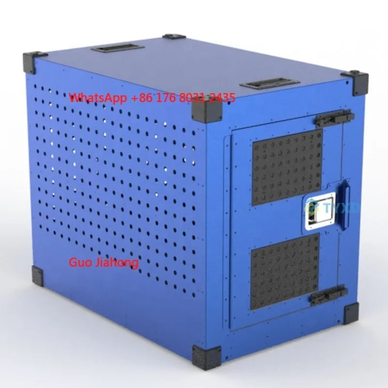 

TYXD Large Durable and Safe Alu Dog Kennel Indoor High Anxiety Dog Crates for Big Dogs