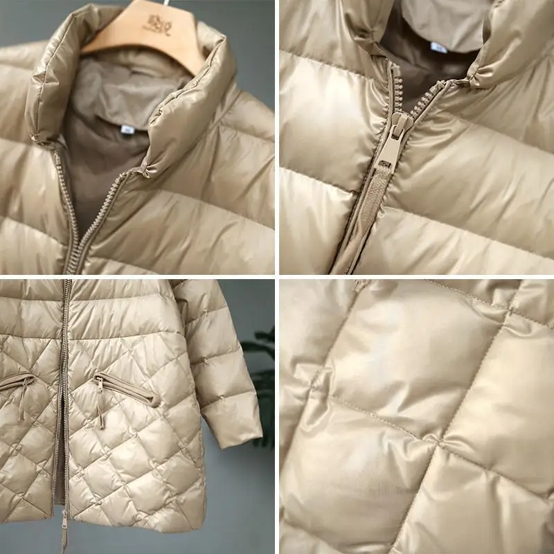 Women's Clothing Extra Large Size Thickened Coat Autumn and Winter Clothing Cotton Clothing New Style Cotton Clothes Winter