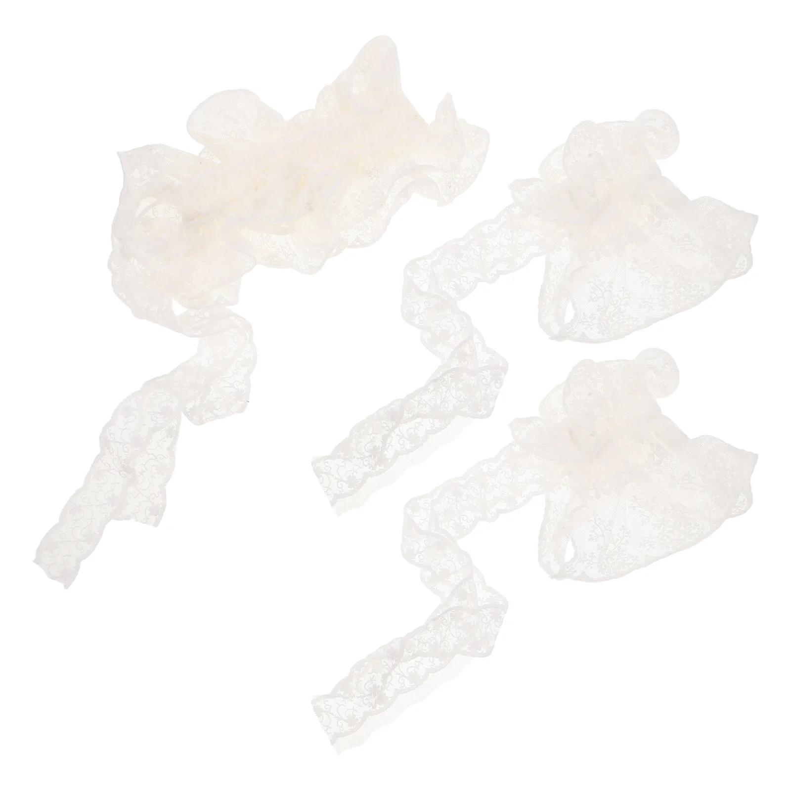 1 conjunto 1 conjunto colar falso dickey conjunto branco babados rendas colarinho punhos vintage destacável para mulheres lolita traje acessórios festa