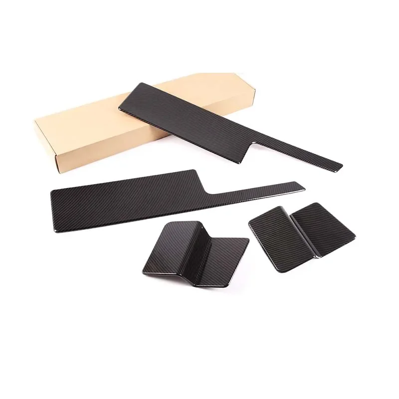 ABS Carbon Fiber Interior for Toyota FJ Cruiser 2007-2021 Auto Inner Door Panel Cover Moulding Trim Stickers Car Accessories