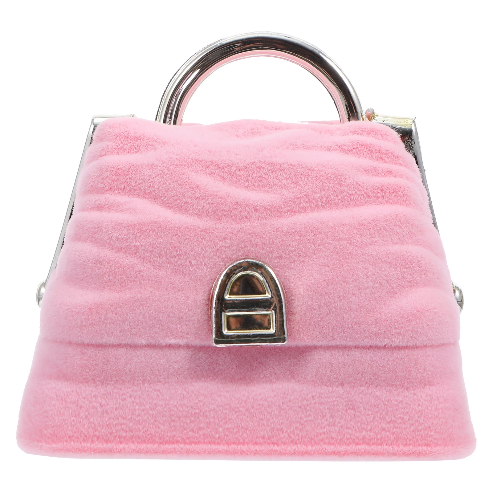 Handbag Style Ring Box Practical and Decorative for Anniversary Celebration Wedding Proposal Handbag Shape Ring Box