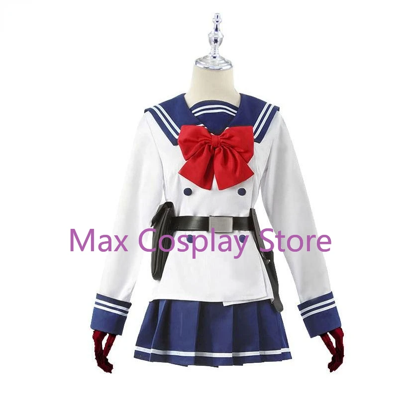 Anime Cosplay Costume Wigs Tenkuu Shinpan Yuri Honjo Wig Women Sailor Suit JK School Uniform view 3