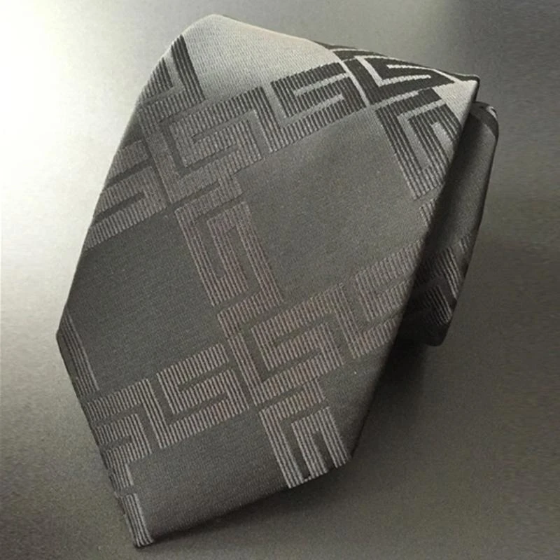 49MD Men Woven Jacquard Business Tie Casual Neck Tie Business Accessory