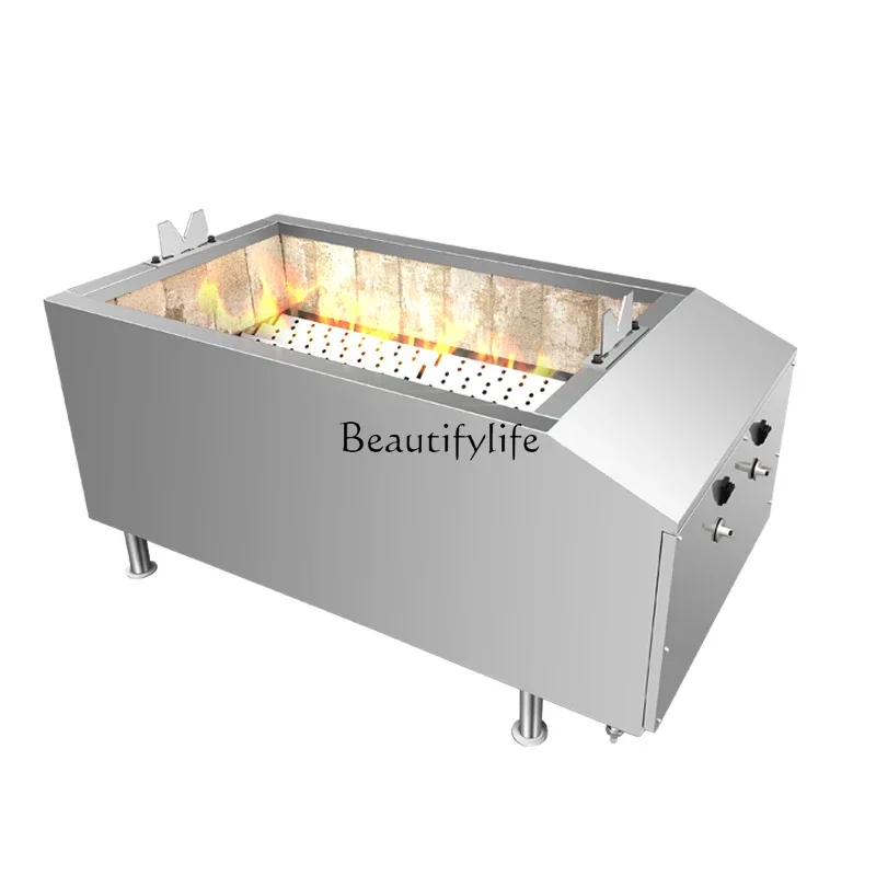 

31Roast pig commercial gas small oven outdoor