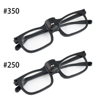 Glasses for Head Magnifier Glasses with 2 LED Lights Best Eyeglasses Magnifier for Reading & Hobby 1.8x/1.3x