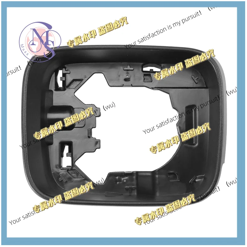 2pcs For Jeep Renegade 2016-2021 Outside Rearview Mirror Frame Side Rearview Mirror Cover Glass Cover Left