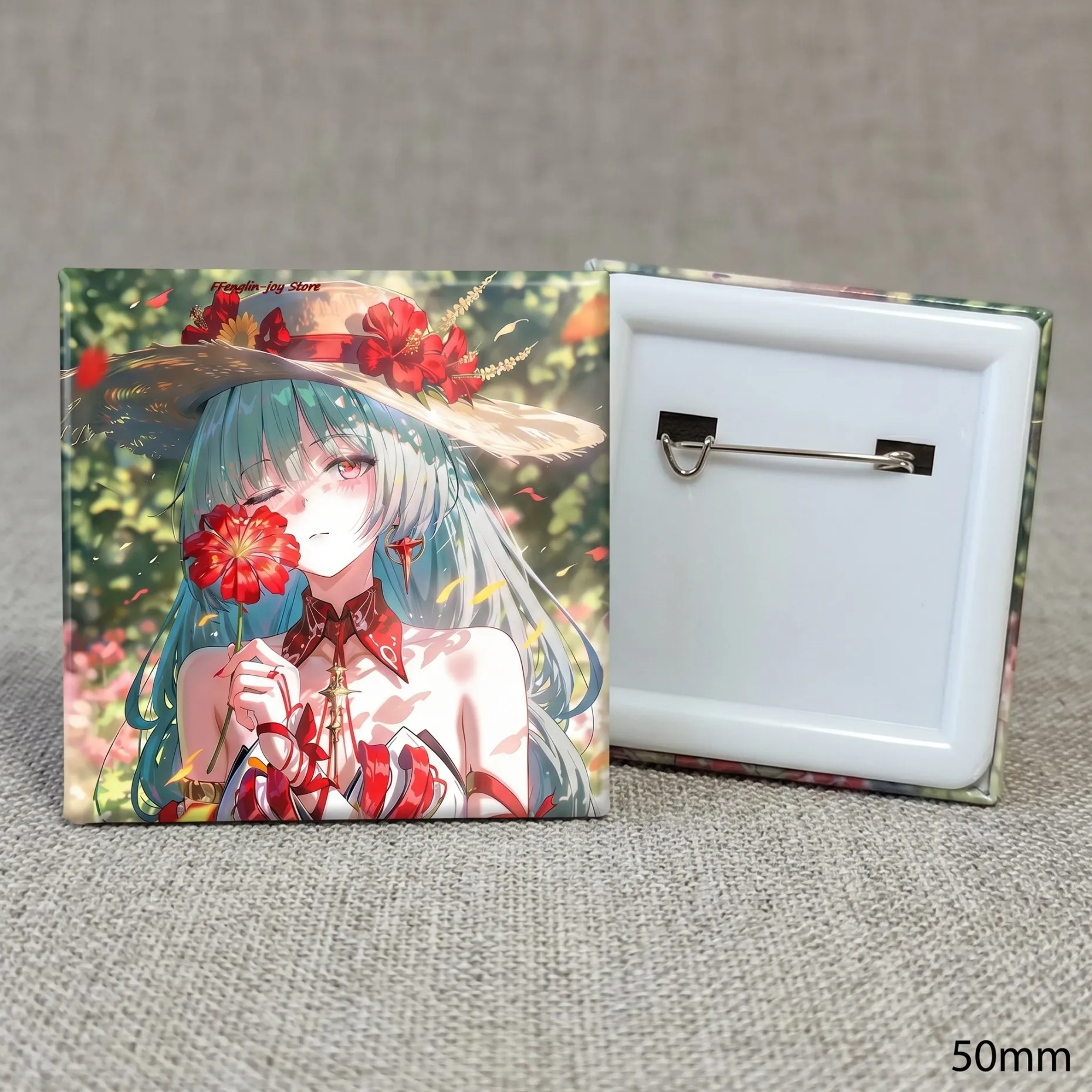 WuWa Phrolova Enamel Pin Wuthering Waves Phrolova Badge WW Anime Metal Brooch Conductor Resonator Cartoon Lapel Pin Collection