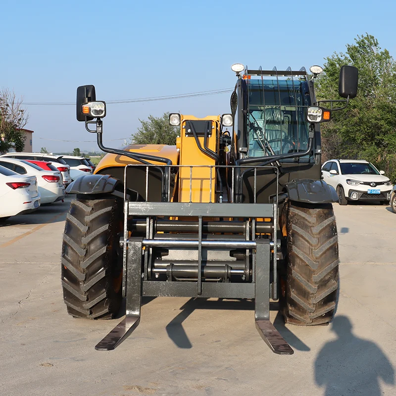 

Новый дизайн по индивидуальному заказу, 3-тонный 5-тонный вилочный погрузчик для грубого терясания, подъемное оборудование, 4X4, колесный привод, грубый вилочный погрузчик с кабиной