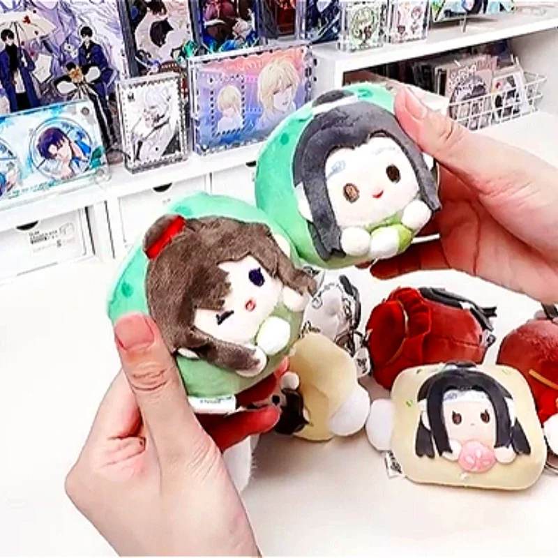 De oprichter van Diabolism MDZS Wei Wuxian Lan Wangji Periferie Gevulde Plushie Pluche Pop Kleding Tas Hanger Sleutelhanger Anime Speelgoed