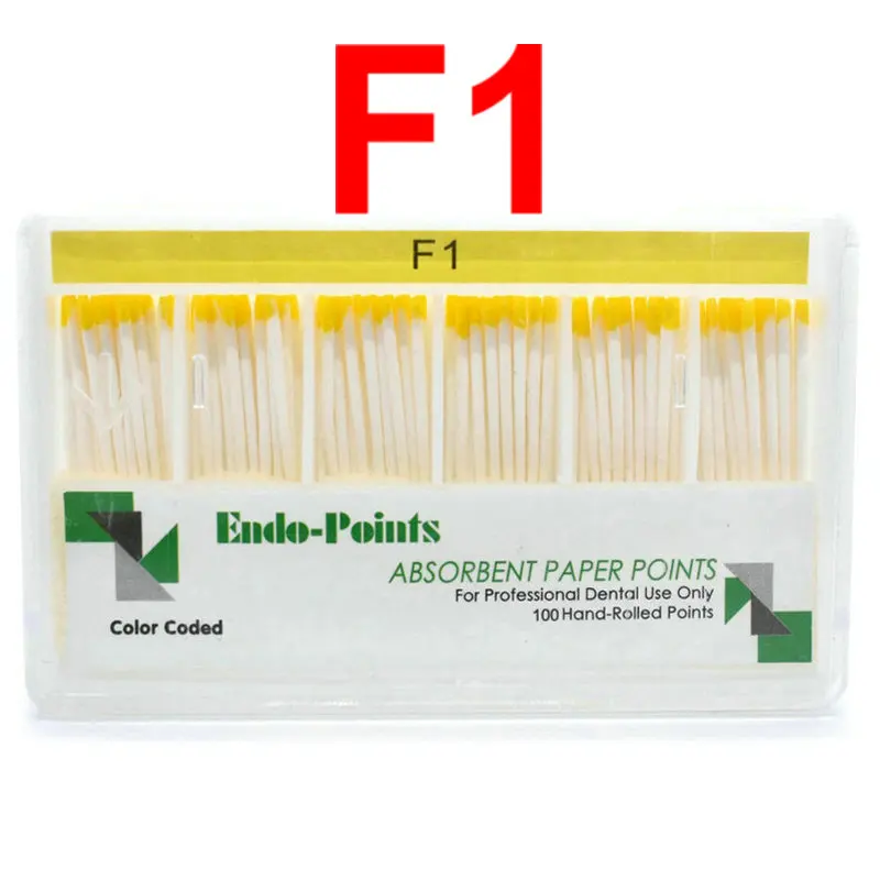 Dental Material Absorbent Paper Points F1 F2 F3 Endodontic Instrument For Protaper Root Canal Prepare Dentist Tool Dentistry