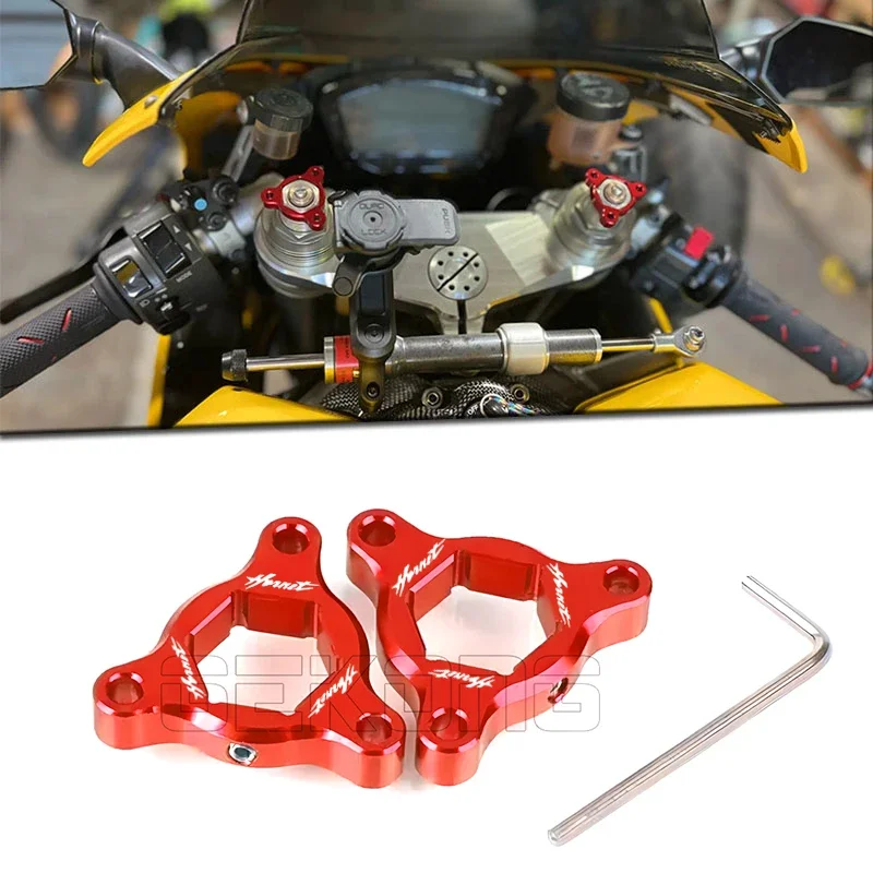 

Motorcycle Universal CNC Suspension Fork Preload Adjusters For Honda CB900F Hornet CB1300