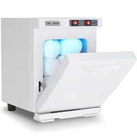 5 L Towel Hot Cabinet UV Sterilizer Cabinet Hot Towel Warmer with Stainless Steel Rack for Bathroom, Barber, Salon, Beauty, Home