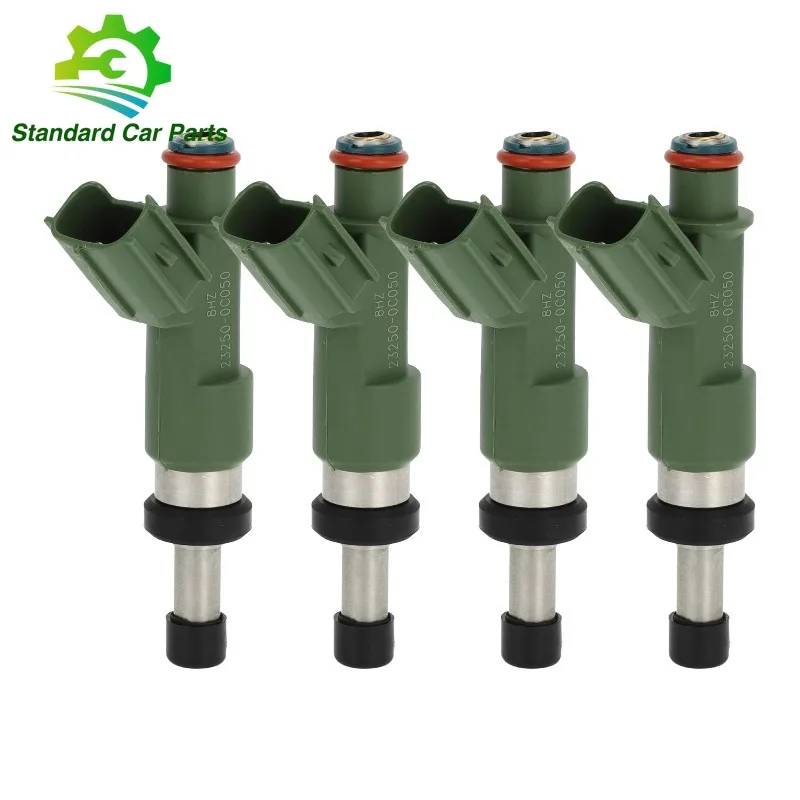 

23250-0C050 4pcs Fuel Injectors For Toyota Land Cruiser Prado Hilux Fortuner Tacoma Hiace Coaster Innova 4Runner 2.7L New