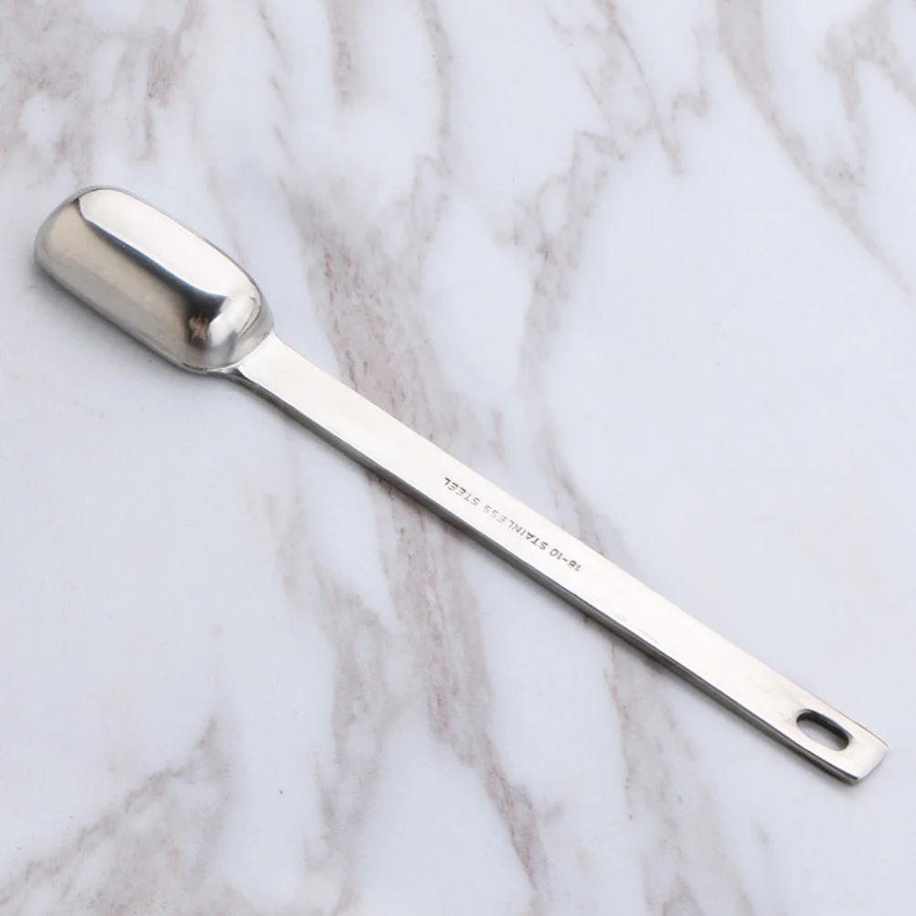 

2Pcs Stainless Steel Cooking Measure Spoons Kitchen Measuring Cups Set 5ml 15ml Coffee Tea Seasoning Tools