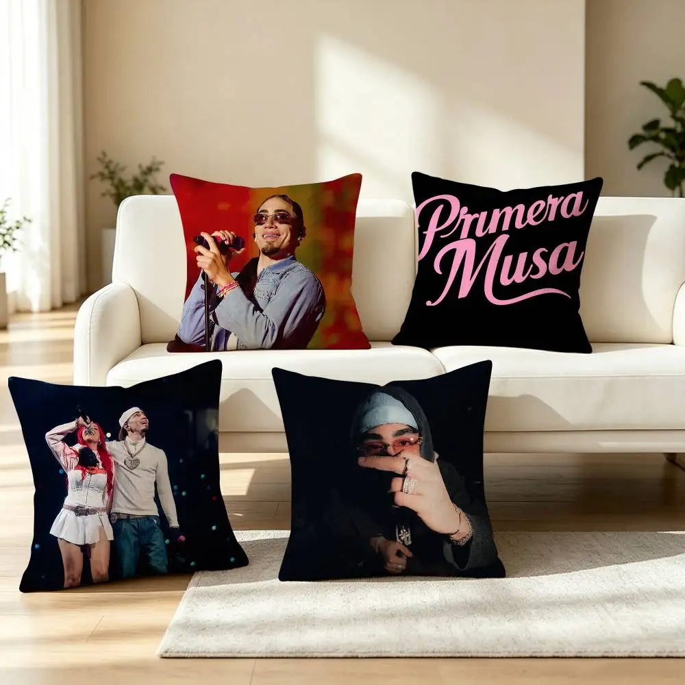 S-Singer O-Omar Courtz Pillow Case Square Double-Sided Sofa Cushion Cover Bedroom Bedside Pillow