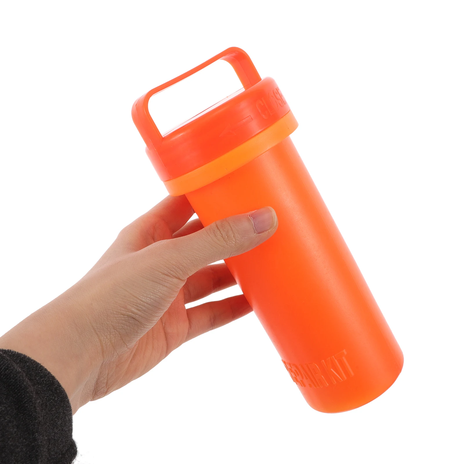 

Inflatable Boat Repair Kit Storage Bucket Tool Organizer Kayak Paddle Water Bed Repairs Compact Portable Outdoor Travel