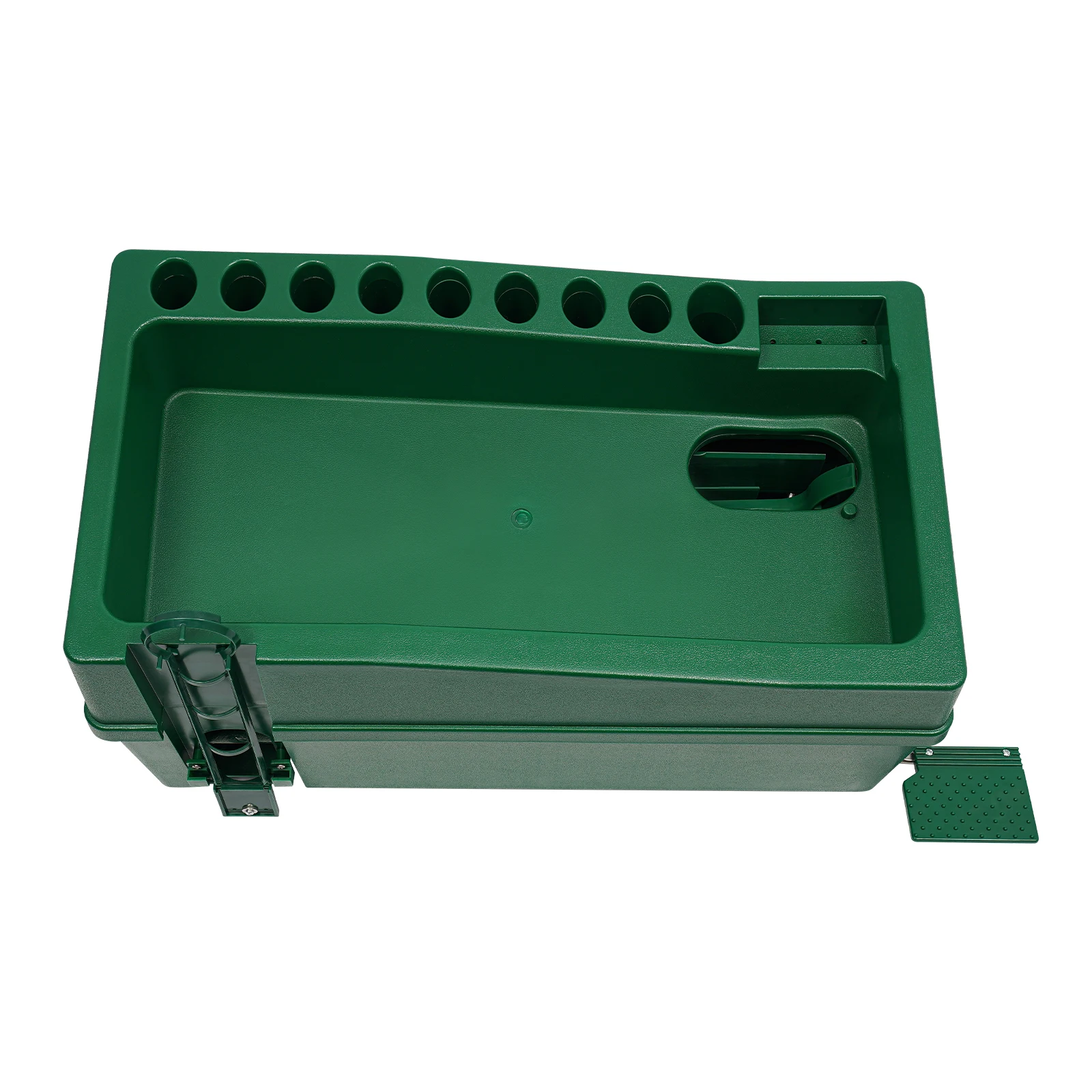 Green Golf Ball Dispenser for Home Indoor Automatic Golf Ball Tee Up Machine Golf Simulator Tee Driving Range Teeing Machine