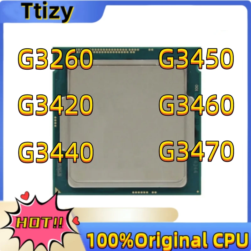 Intel Original G3260 G3420 G3440 G3450 G3460 G3470 LGA 1150 cpu