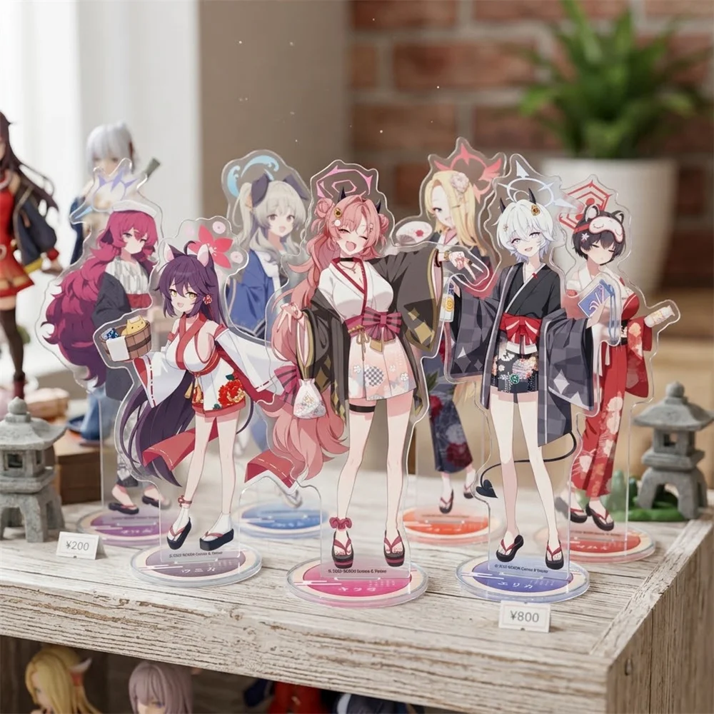 15CM Popular Game Azur Lane Acrylic Stand Keychain Cosplay Plate Holder Topper Birthday Fans Christmas Gift Acrylic Keychain