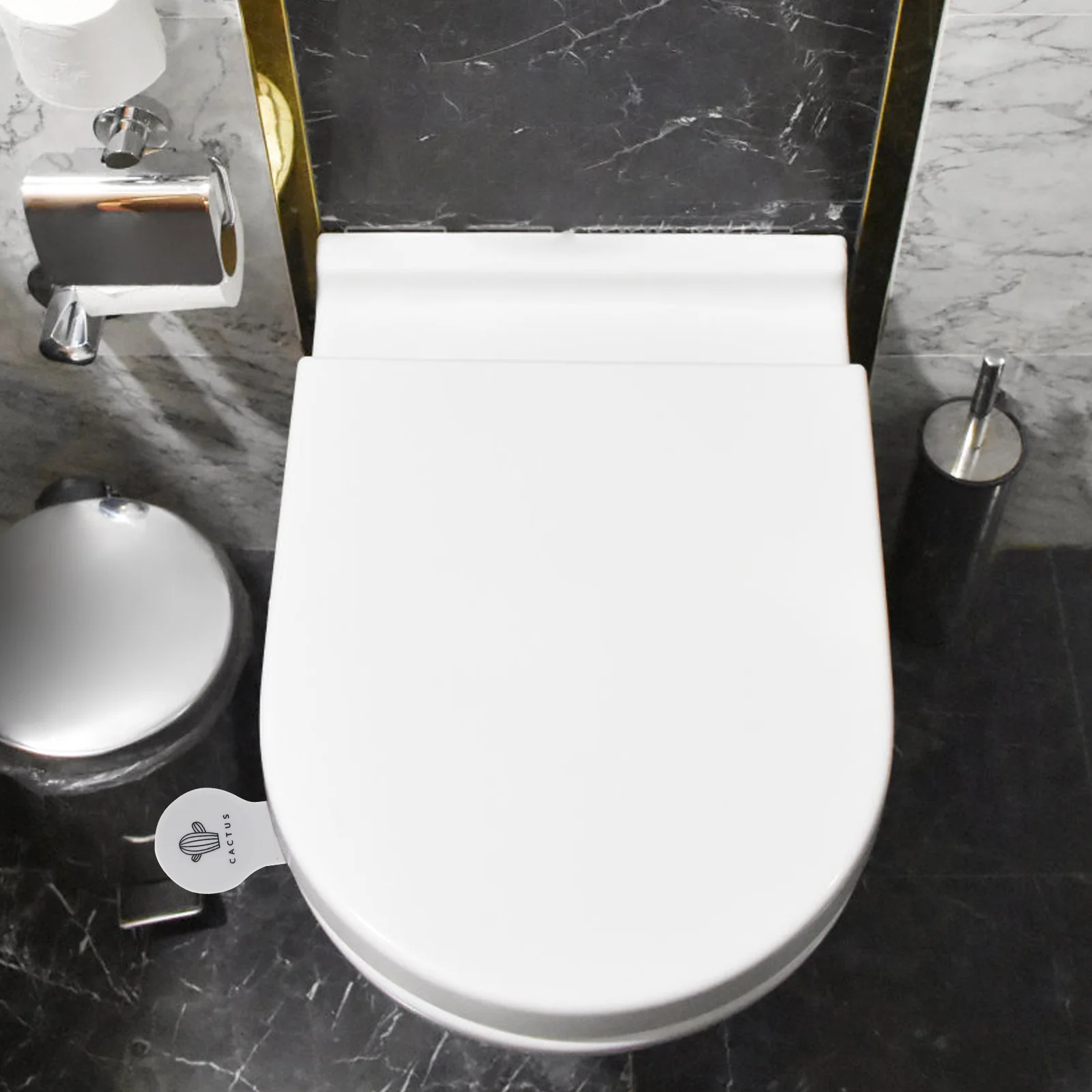 

3pcs Lid Lifter Plastic Bathroom Accessory Durable Lightweight Compact Design Creative Toilet Seat Handle Anti-Touching Toilet