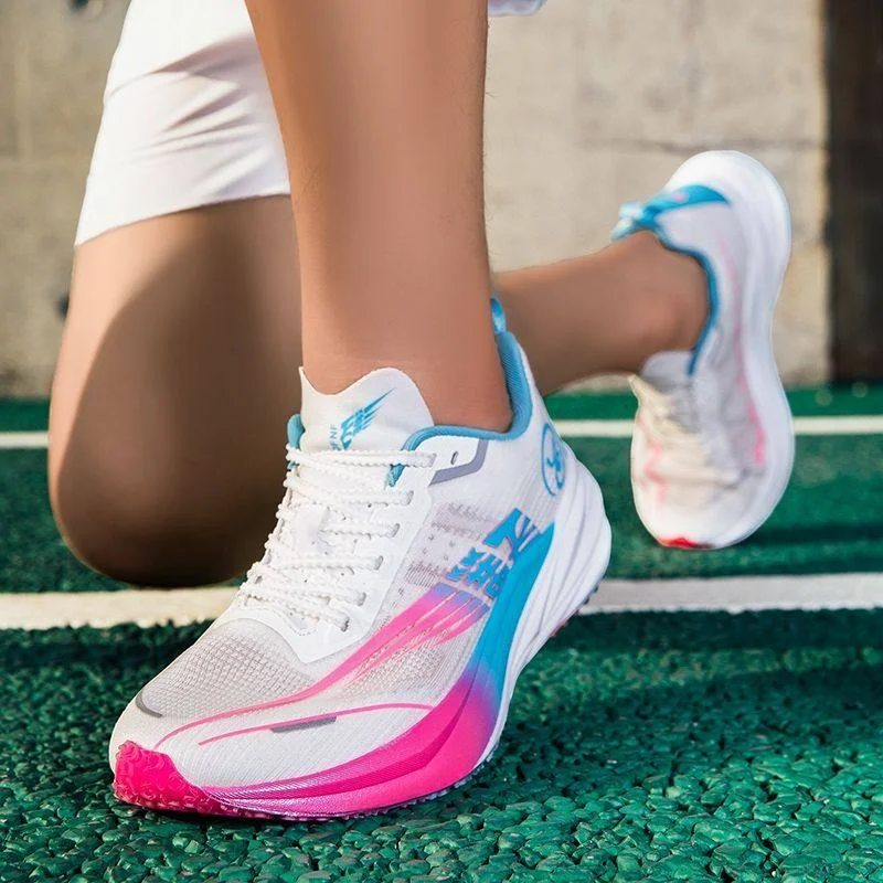 Wide Last Thick Sole Outdoor Hiking Shoes Branded Jogging Athletic Trainers Professional Wide Toe Sports Running Shoes