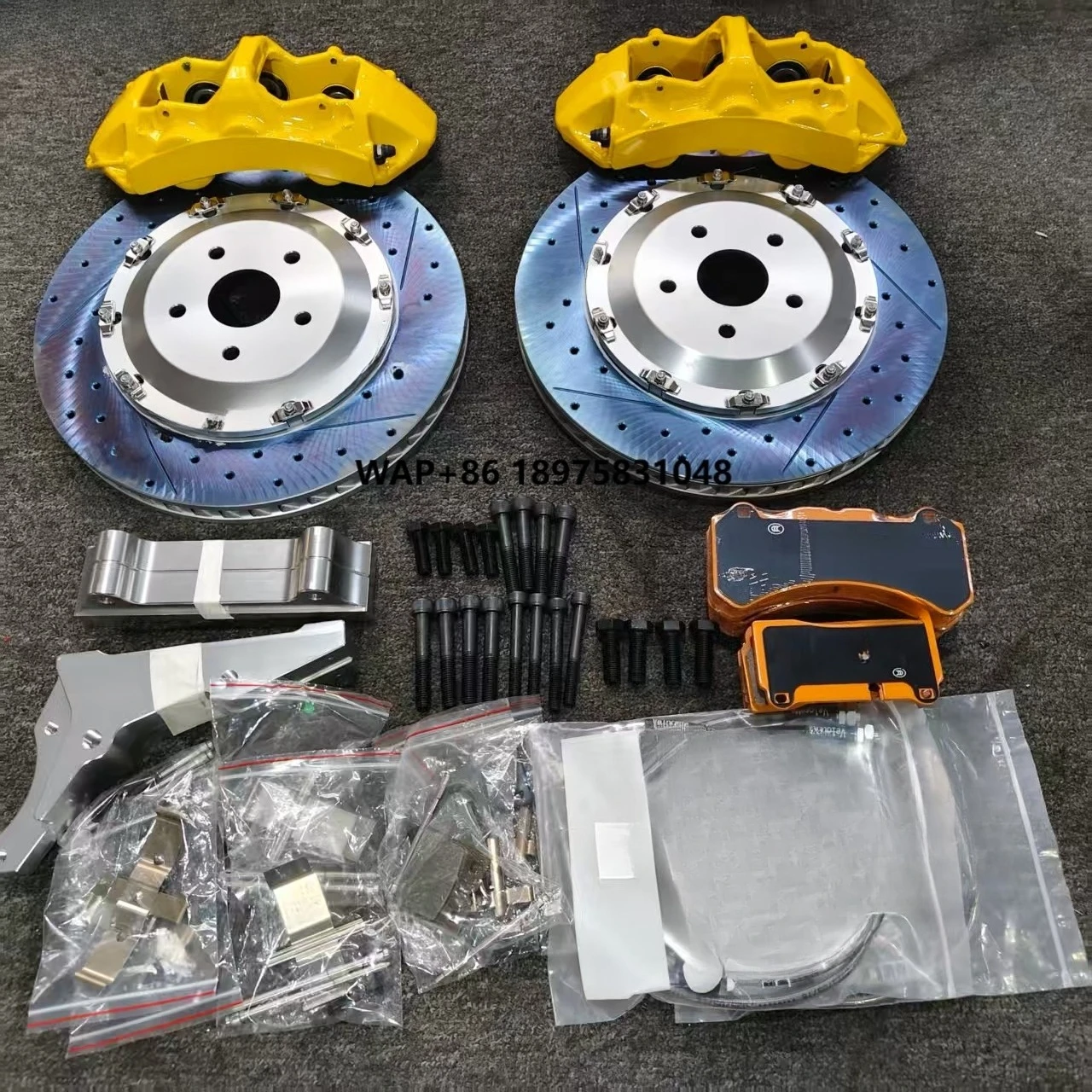 High Performance 6-Piston GT6 Large Brake Kit 355mm Discs for 18 Wheels Abarth 595  E39 F22 E92 G05