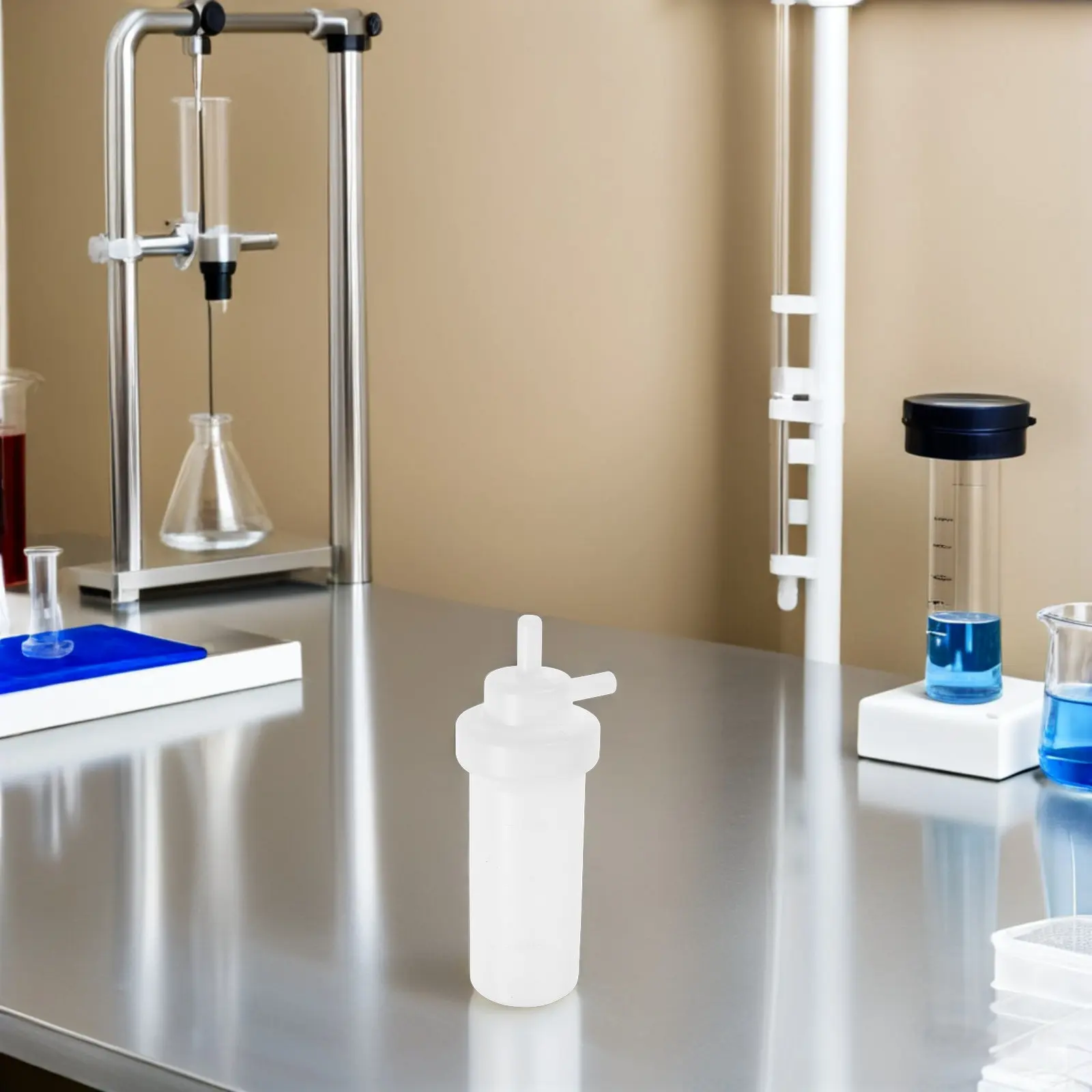 

2 шт. 75 мл полиэтиленовые бутылки для поглощения пузырьков воздуха для лабораторий, образовательных учреждений, научных исследований, мониторинга окружающей среды, прозрачные