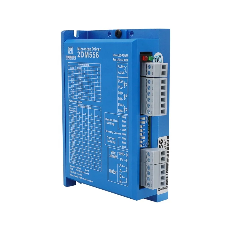 2DM556 Wholesale High Quality 1.4-5.6A Cnc Digital Stepper Motor Driver 2 Phase Digital Stepper Driver
