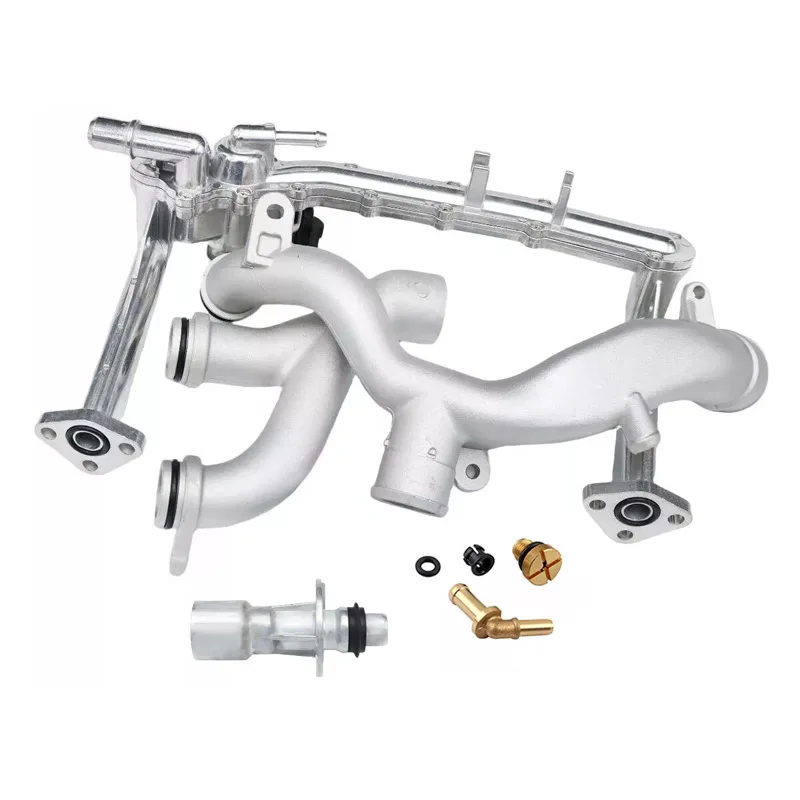 

Engine Upgrade Aluminum Cooling Water Piping Kit for Land Rover LR090630 LR092992
