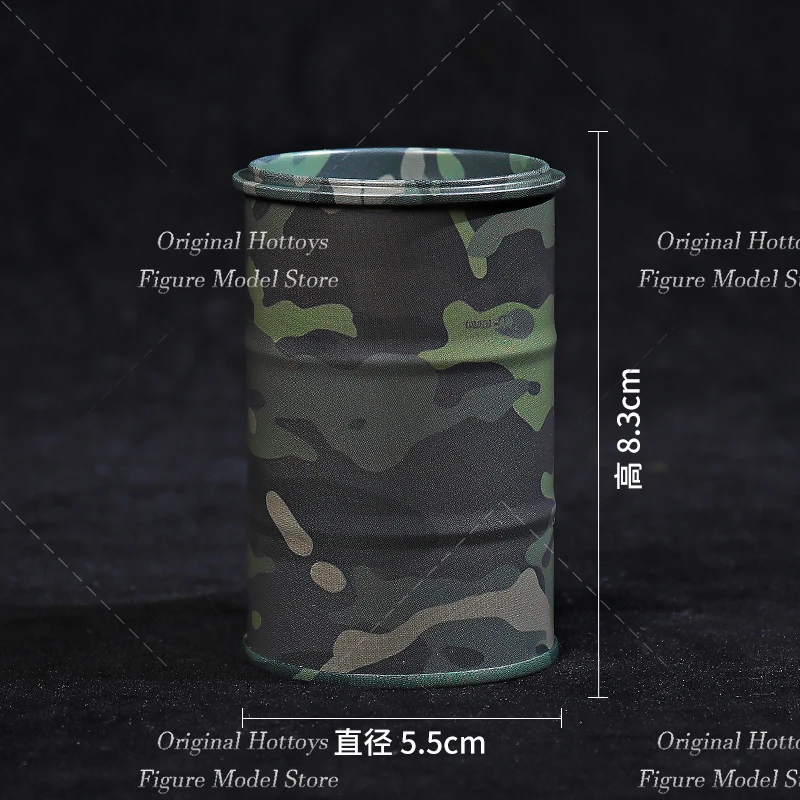 在庫 1/12 スケール男性兵士軍事シーンアクセサリーミニチュアオイルバレル約 8 センチメートル 6 インチアクションフィギュア人形おもちゃ