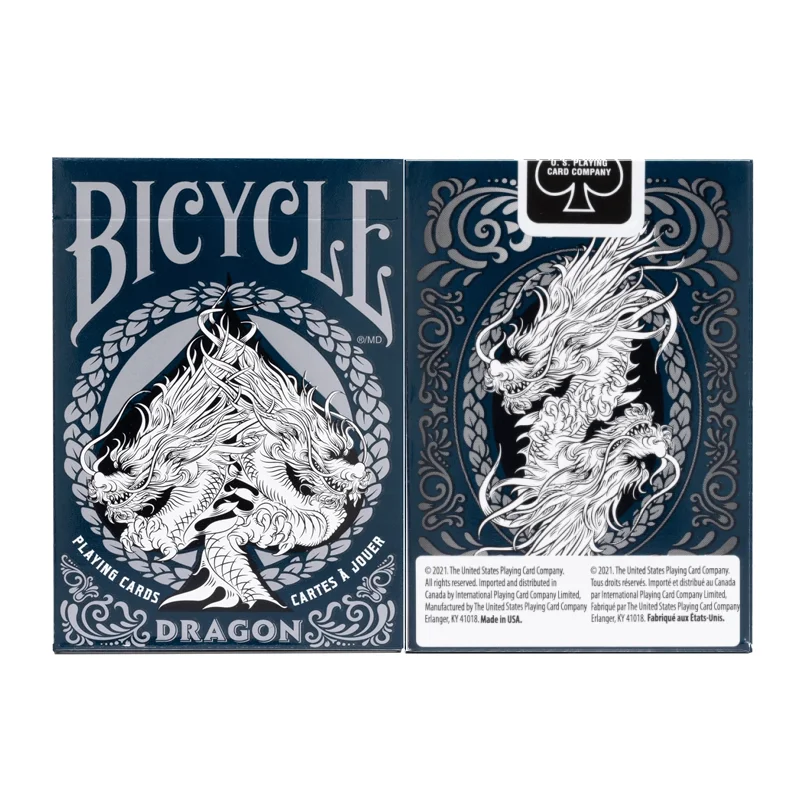 Cartes à jouer Premium Bicycle Dragon, jeu de poker à collectionner USPCC, divertissement