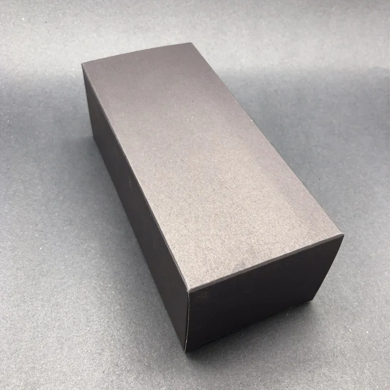 50pcs 17x7.5x6cm Blank Gift Boxes Black/White for Sunglasses 3D Glasses Packaging Paper Box