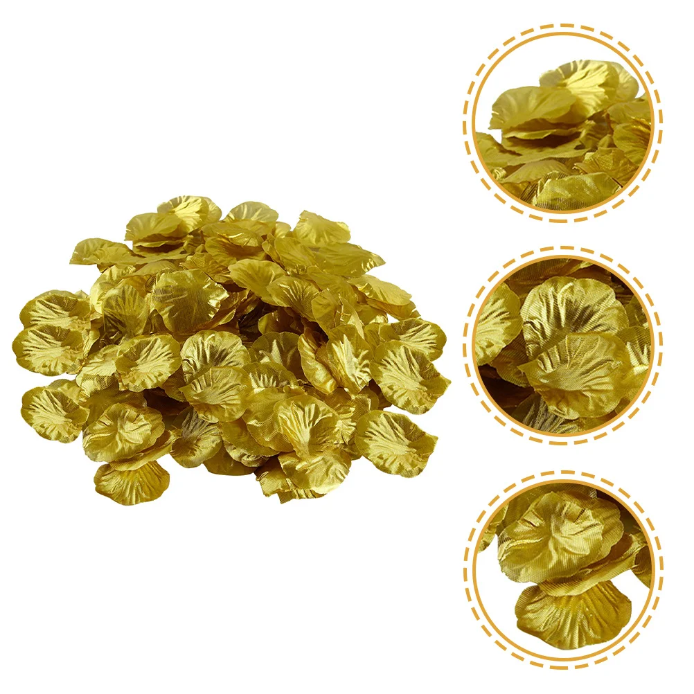 

2000pcs Artificial Rose Petals Lifelike Silk Flower Basket Filler For Wedding Party Decoration Table Centerpieces Vase Filler