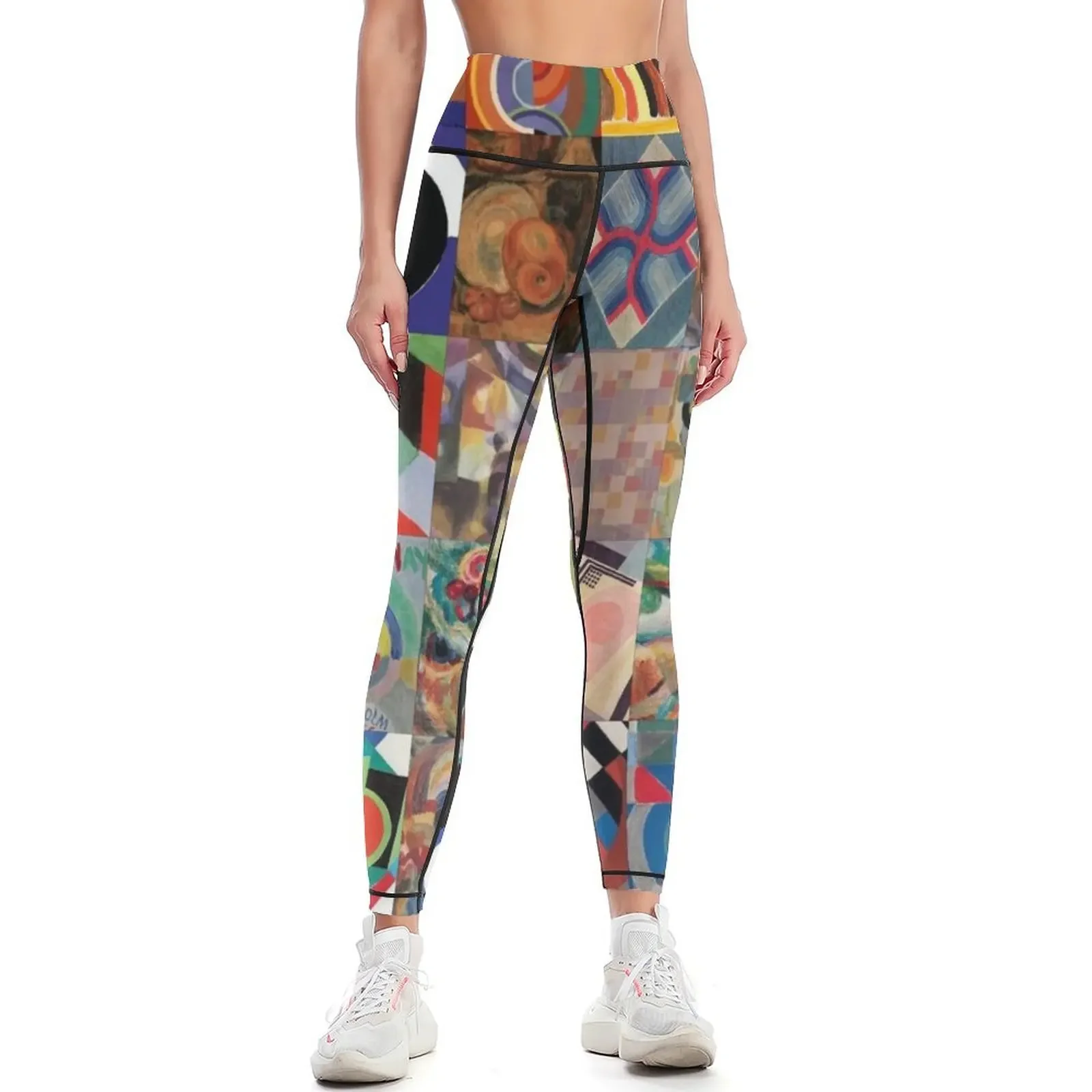 

Sonia Delaunay Leggings Sweatpants workout shorts push up fitness trousers Womens Leggings
