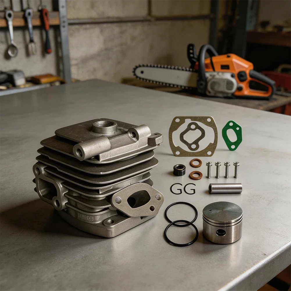 2026 New Chainsaw Cylinder For Echo CS-2511 Piston= Kit Replacement P021050120 P021051920 Models Durable= Metal Engine Parts