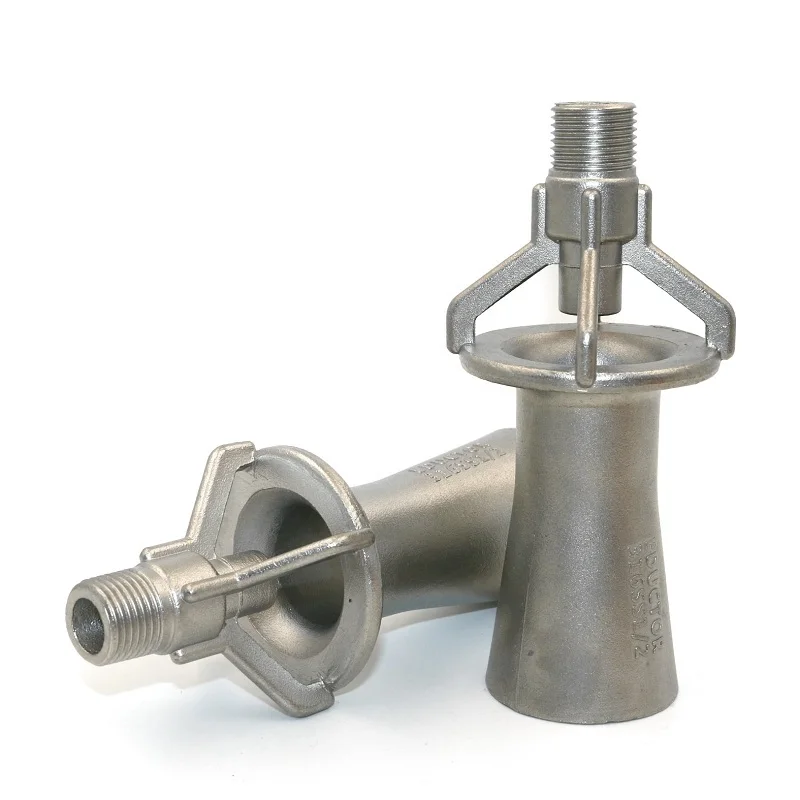 BSPT Stainless steel 316 eductor venturi nozzle,epoxy industrial mixed jet venturi nozzle