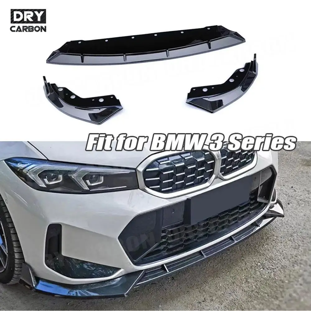 

Car Accessories For Bmw 3 Series G20 G28 M340i 2023+ ABS Material Front Bumper Lip Spoiler Diffuser Chin Body Kits