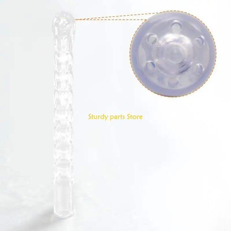 

97QC 5 Pieces Safe Flexible Comfort Vaginal Douche Enema Attachment Nozzle Tip Cleaning For Women Men Adult