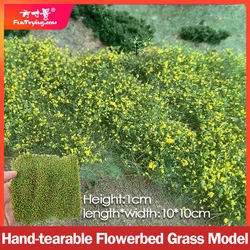 Mesh Filamentous shurb Flower Model Vegetation Leaf Powder Fine Particle Train Army Sand Table Model Scene Making Diy Material