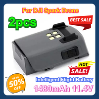 2pcs For DJI Spark Drone 1480mAh 11.4V Intelligent Flight Battery