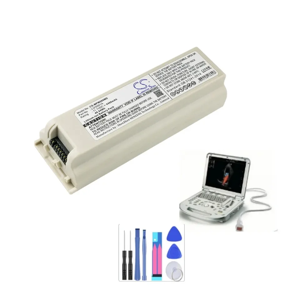 

Medical Battery For Mindray 2108-30-66176 LI23I001A Echographe M5 M7 M5T M9 M9 Ultrasound System 4400mAh / 48.84Wh