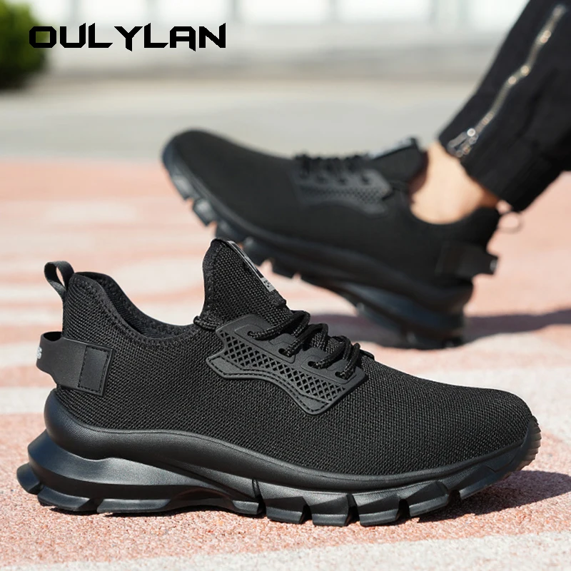 NEW Rotary Buckle Security Boots for Men Work Sneakers Women Boots Breathable Steel Toe Shoes Safety Puncture-Proof Men Boots