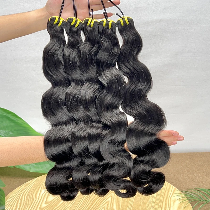 

Наборы волос Body Wave 16A, 100% натуральные человеческие волосы, вьетнамские, для наращивания, натуральные волнистые пучки, необработанные, из натуральных человеческих волос.