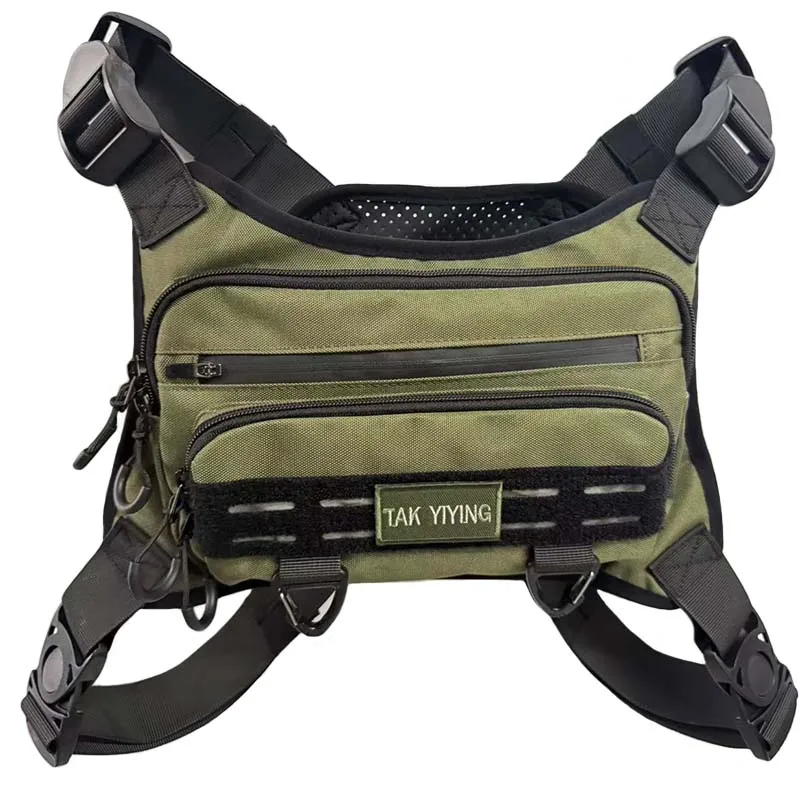 في الهواء الطلق ثلاثة أجيال متعددة جيب التكتيكية حقيبة صدر للرجال الأدوات الشارع المد وظيفية سترة سترة حقيبة Ins قاطرة حقيبة صدر للرجال #3