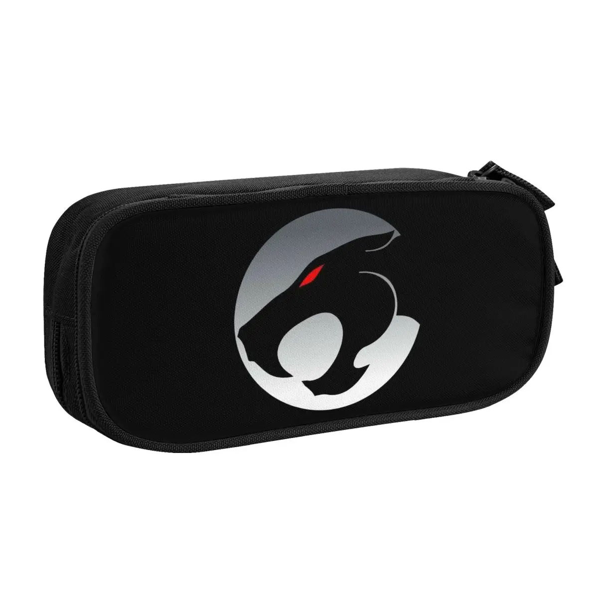 Custom Cartoon Anime Thundercats Logo Kawaii Pencil Case Girls Boys Large Capacity Pencil Bag Student School