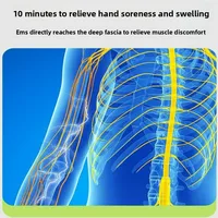 Masseur de bras à micro-courant EMS, appareil de sculpting des bras pour le renforcement musculaire, l'entraînement des bras, la relaxation et la réduction de la graisse des bras. 6