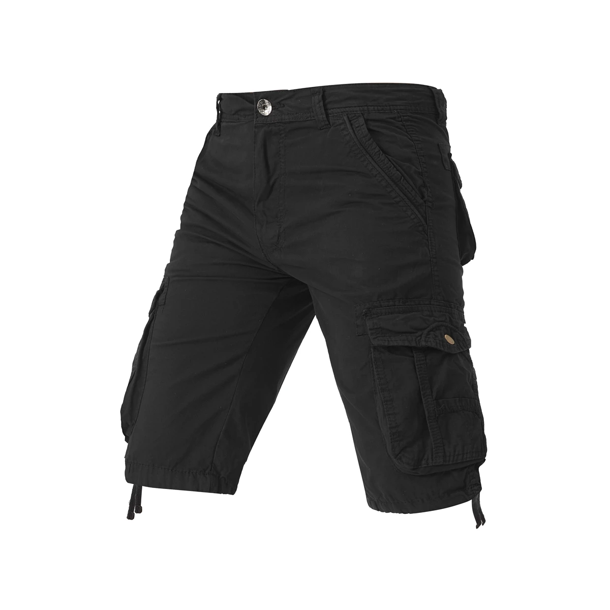 Pantalones cortos militares para hombre, Shorts tácticos de camuflaje del Ejército, de algodón, holgados, informales, talla grande, 2024