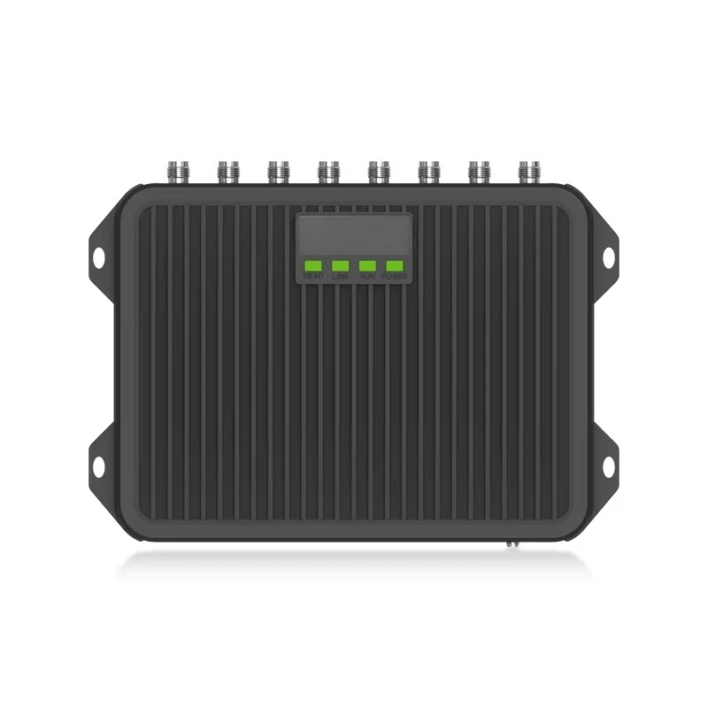 CF801 Portable 8-Channel RFID UHF Reader Long Distance Capability Built-in Linux System OEM Access Control Card Readers